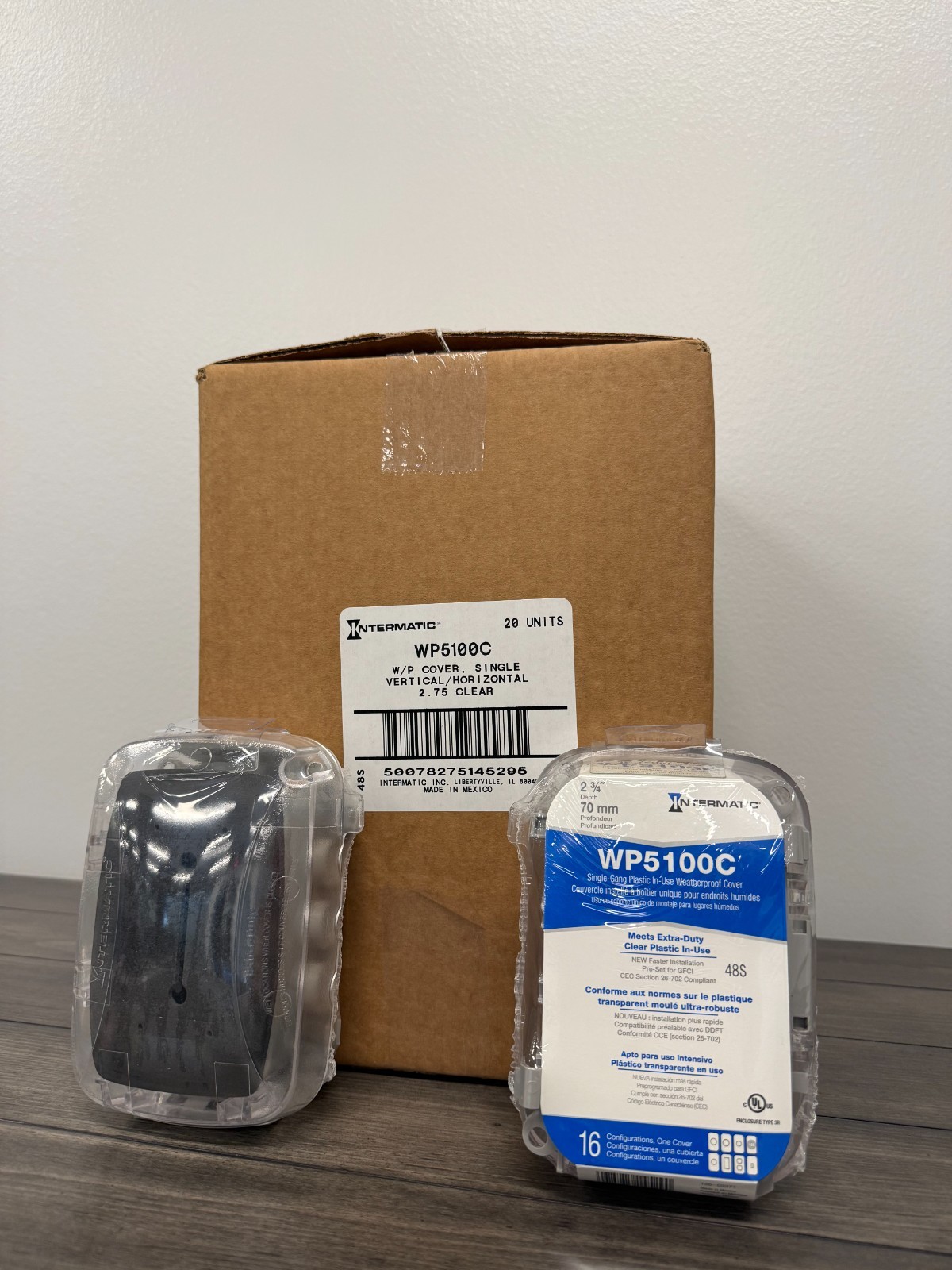 Intermatic WP5100C Extra-Duty 2-3/4" Weatherproof Cover- BOX OF 20 FREE SHIPPING