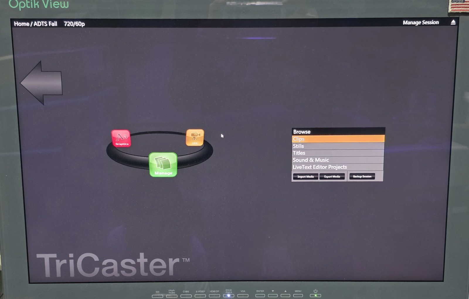 Newtek Tricaster XD455 TCXD455 Live Video Production System with Control Surface