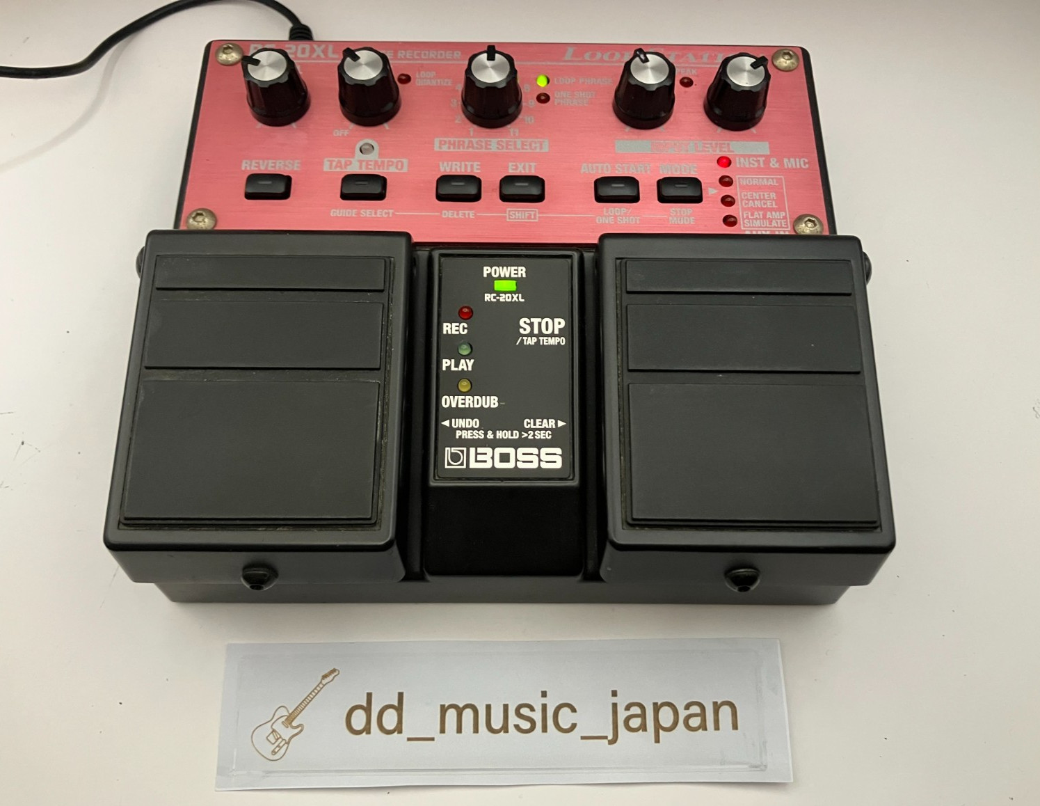 BOSS RC-20XL Loop Station Effect Pedal Tested Used from Japan