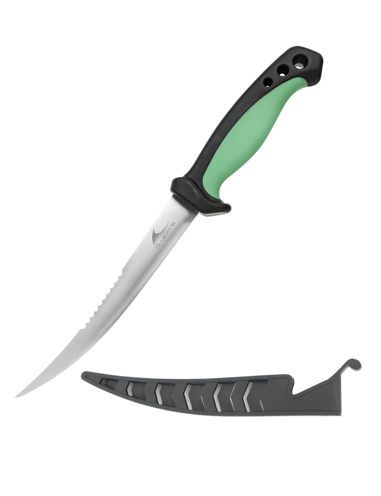 BLUEWING Filet Knife Stainless-Steel Blade Boning Knife with Protective Sheath