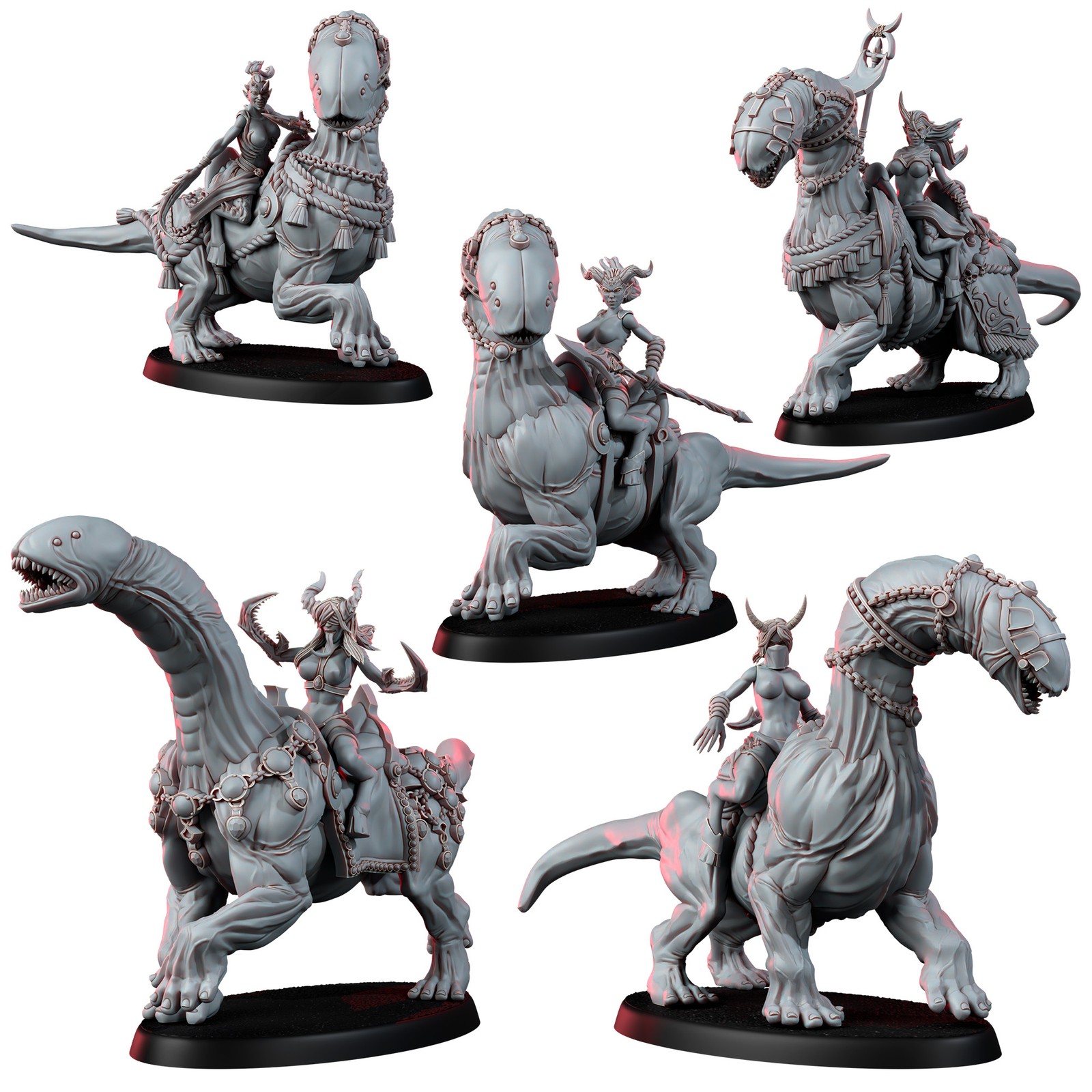 CHAOS OF EXCESS SUCCUBUS RIDERS WITH ABYSSAL STALKERS (NSFW)