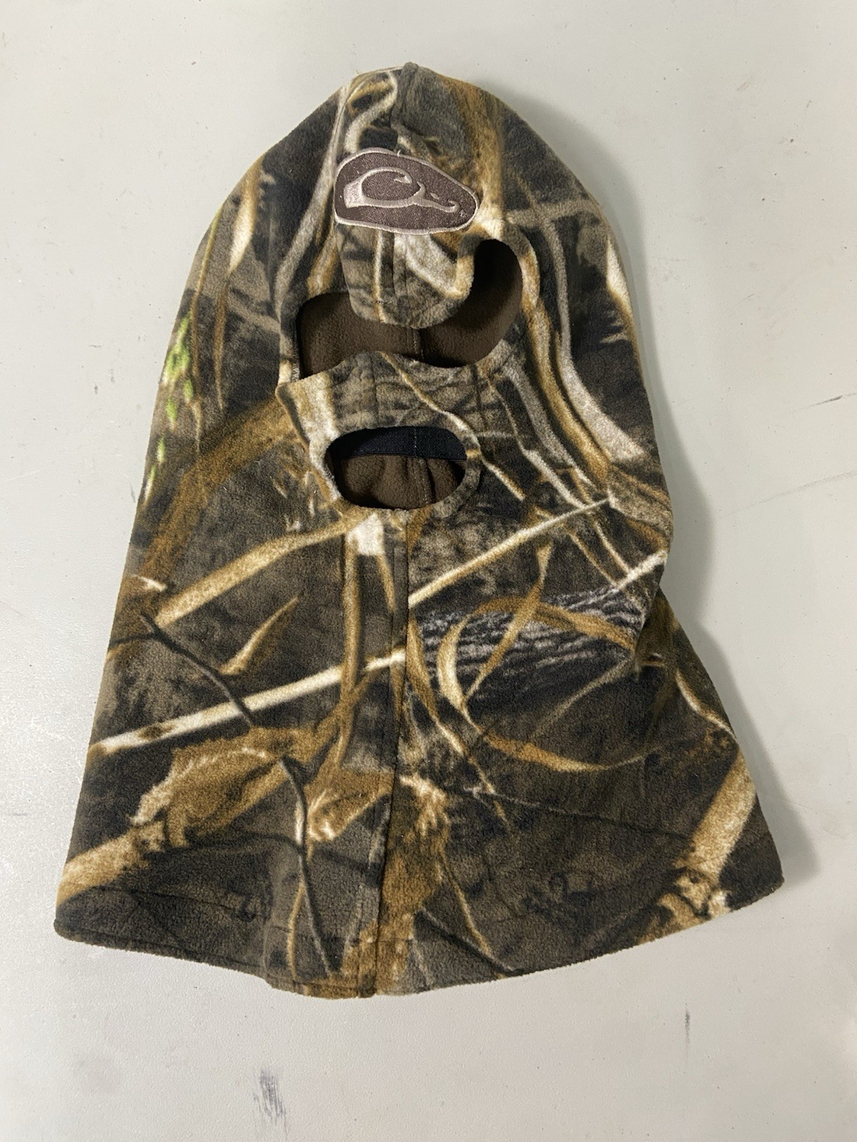 Drake Waterfowl Fleece Midweight Face Mask Balaclava Realtree Max-5 Camo Hunting