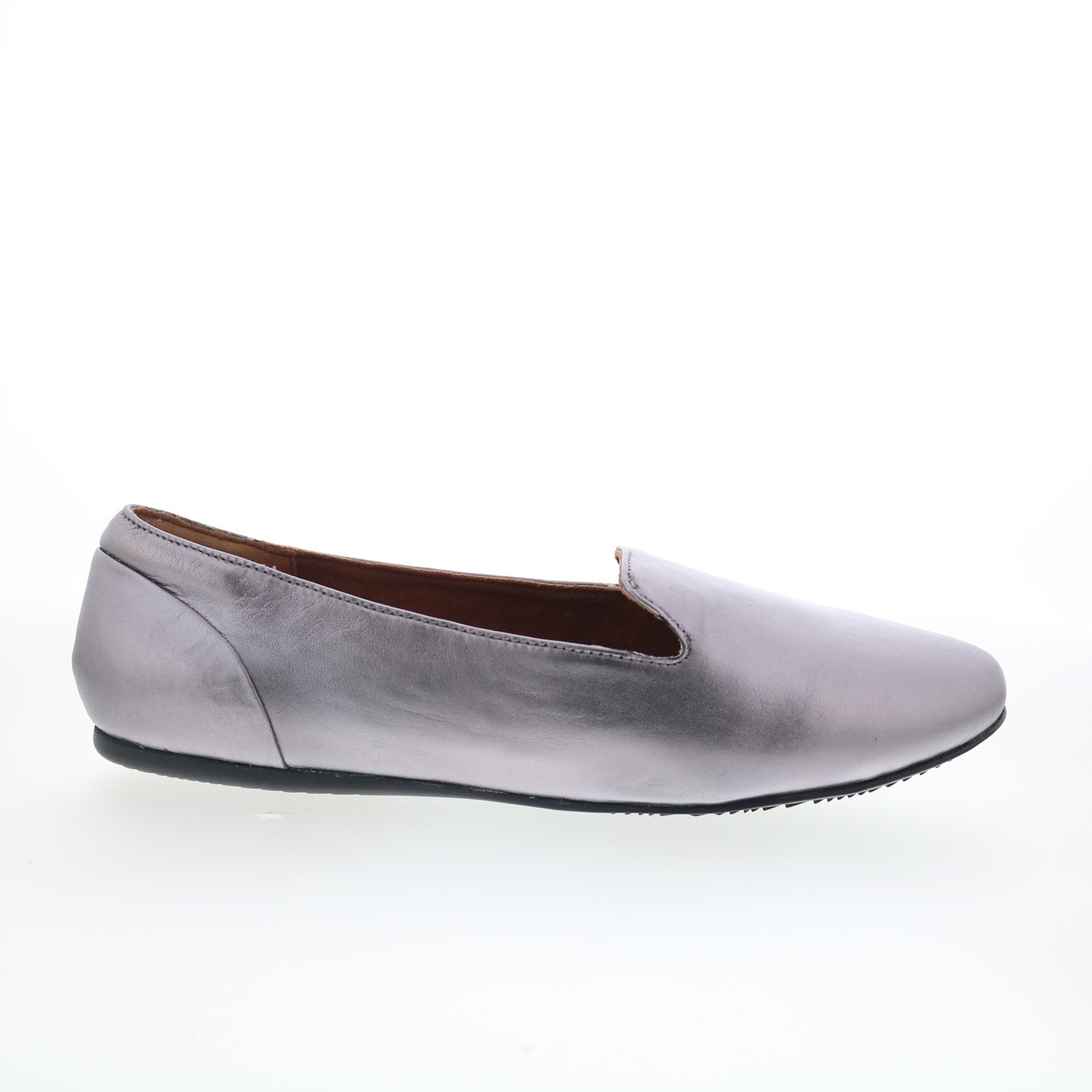 SoftWalk Shelby S2258-033 Womens Gray Leather Slip On Loafer Flats Shoes