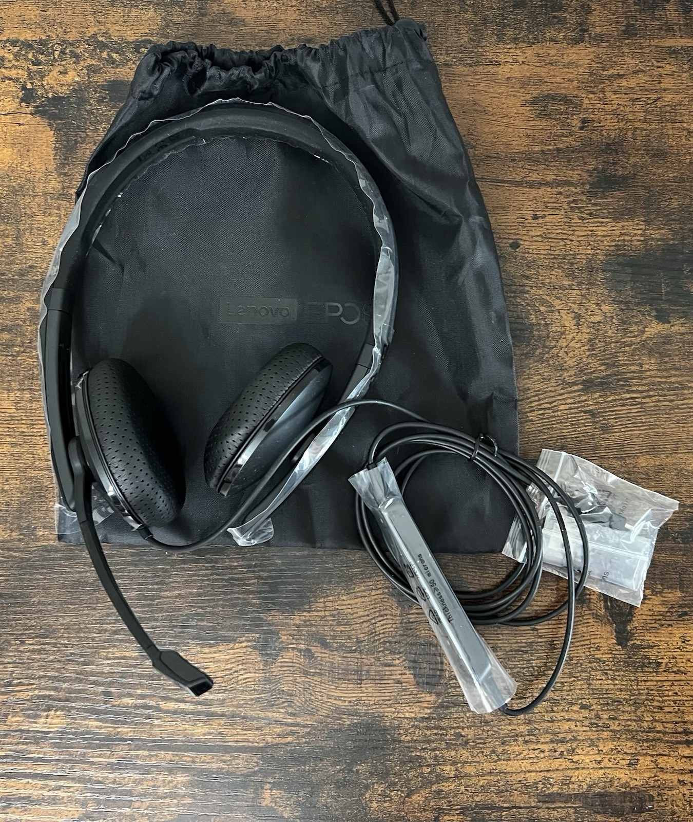 NEW Lenovo - 4XD1M39028 - Lenovo Wired VoIP Headset