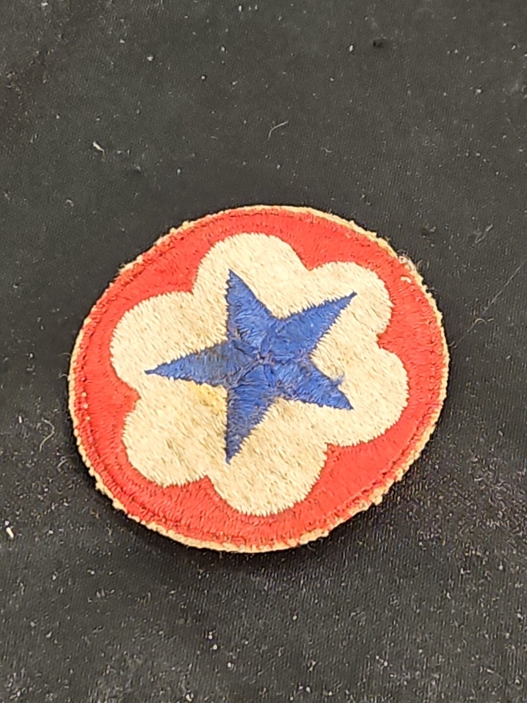 US ARMY SERVICE FORCE ww2 original Ground Force Vintage Patch Fair Condition