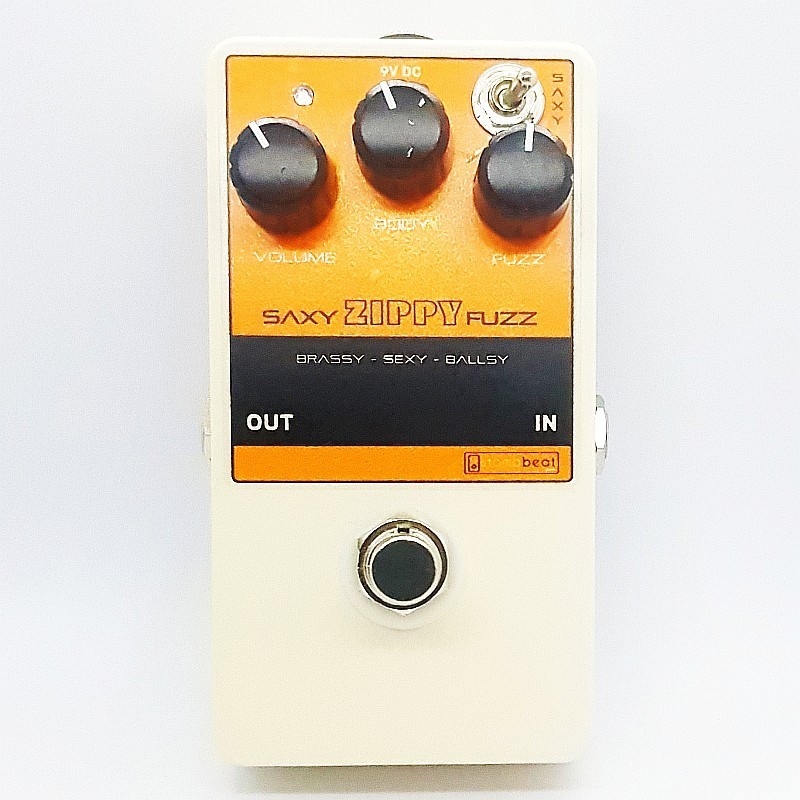 ZIPPY FUZZ PEDAL - BRASSY SAXY BALLSY CLONE
