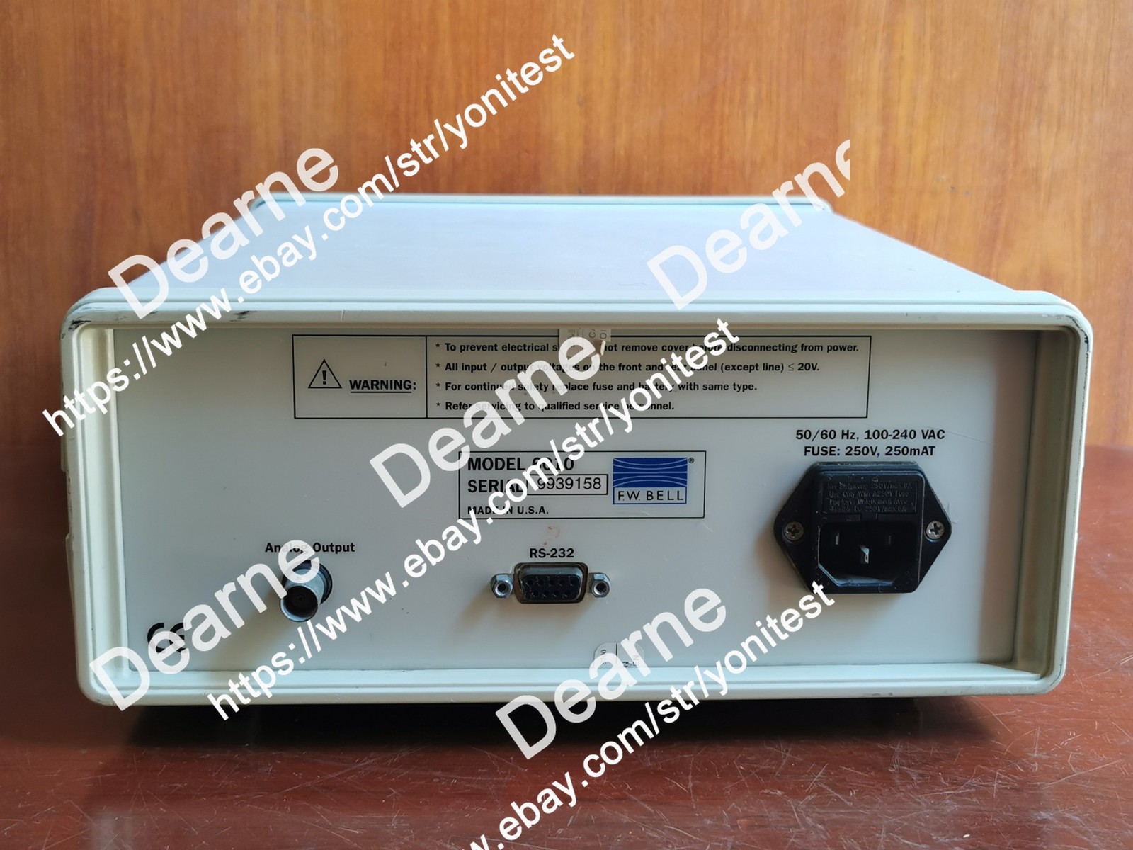 F.W.BELL Sypris Model 6010 Gauss Teslameter