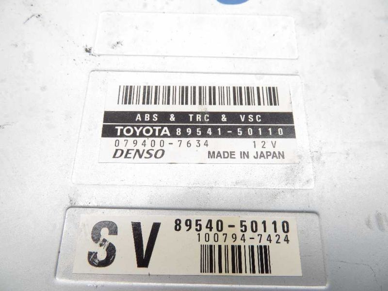 98-99 LEXUS LS400 ABS COMPUTER CONTROL MODULE ECM ASSEMBLY