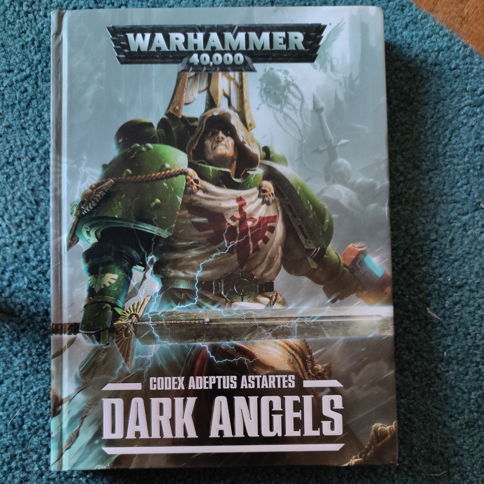 Warhammer 40,000 Codex Adeptus Astartes Dark Angels HC Hardcover 2017