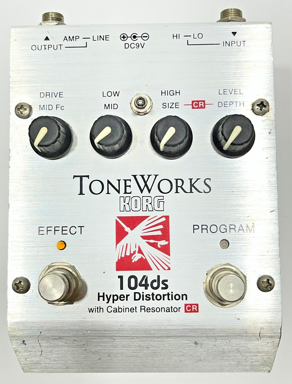 Korg ToneWorks 104ds Hyper Distortion - Only Tested For Power - READ