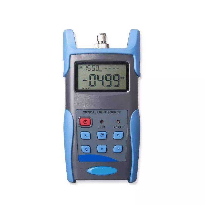 Handheld Optical Fiber Tester Power Adjustable Light Source with -5 ~ -12dBm