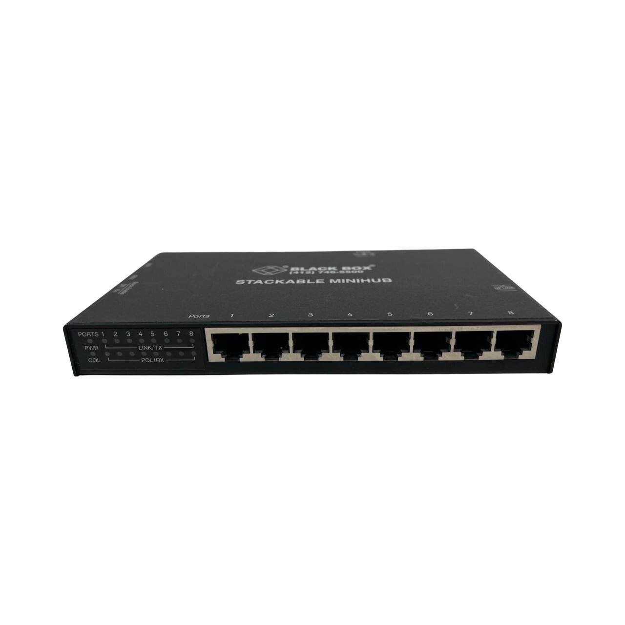 Black Box Stackable Mini LE2801A 8-Ports External Hub stackable Tested!