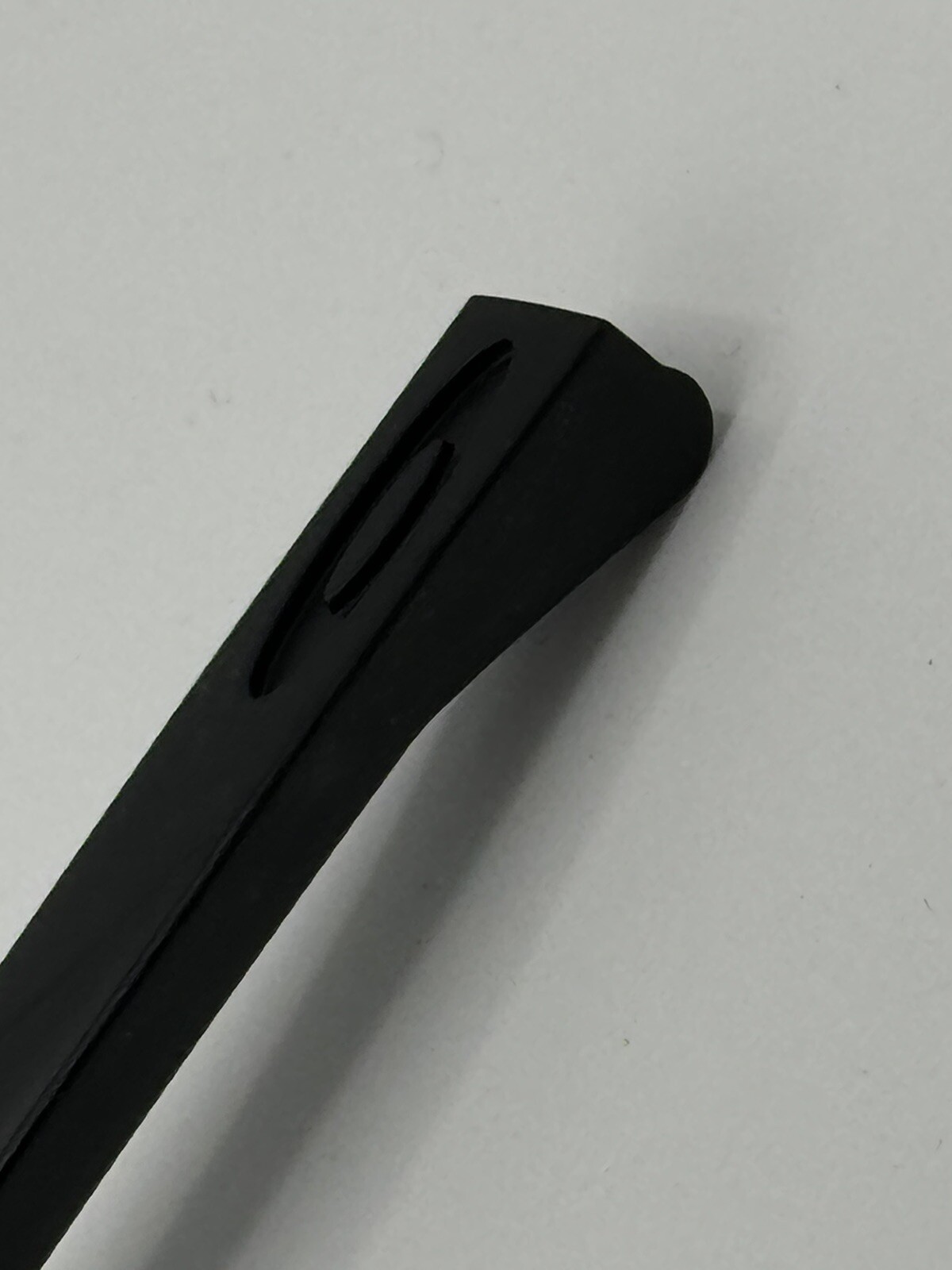 OAKELY OJECTOR SUNGLASSES REPLACEMENT MATTE BLACK LEFT TEMPLE ARM AUTHENTIC STEM