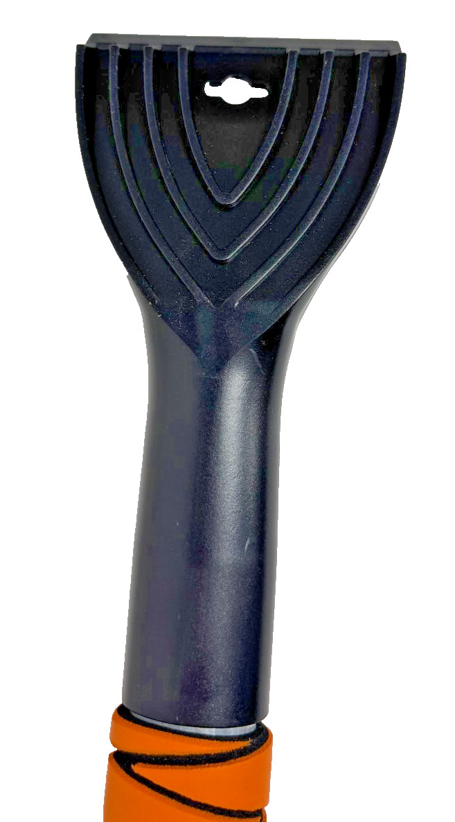 Extendable Car 3‑in‑1 Scraper, Squeegee & Brush