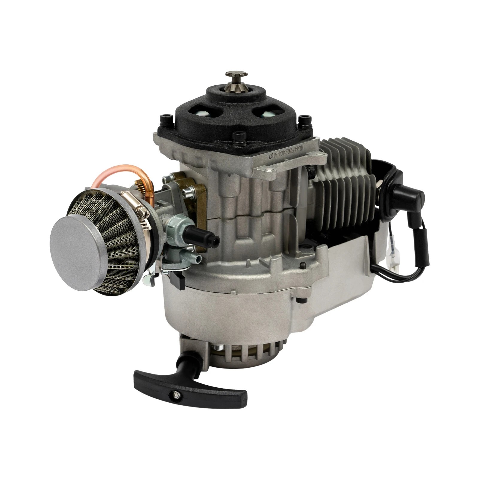 49CC Mini Motorcycle Engine 1900W 2 Stroke Engine Motor Pull Start 12500 RPM
