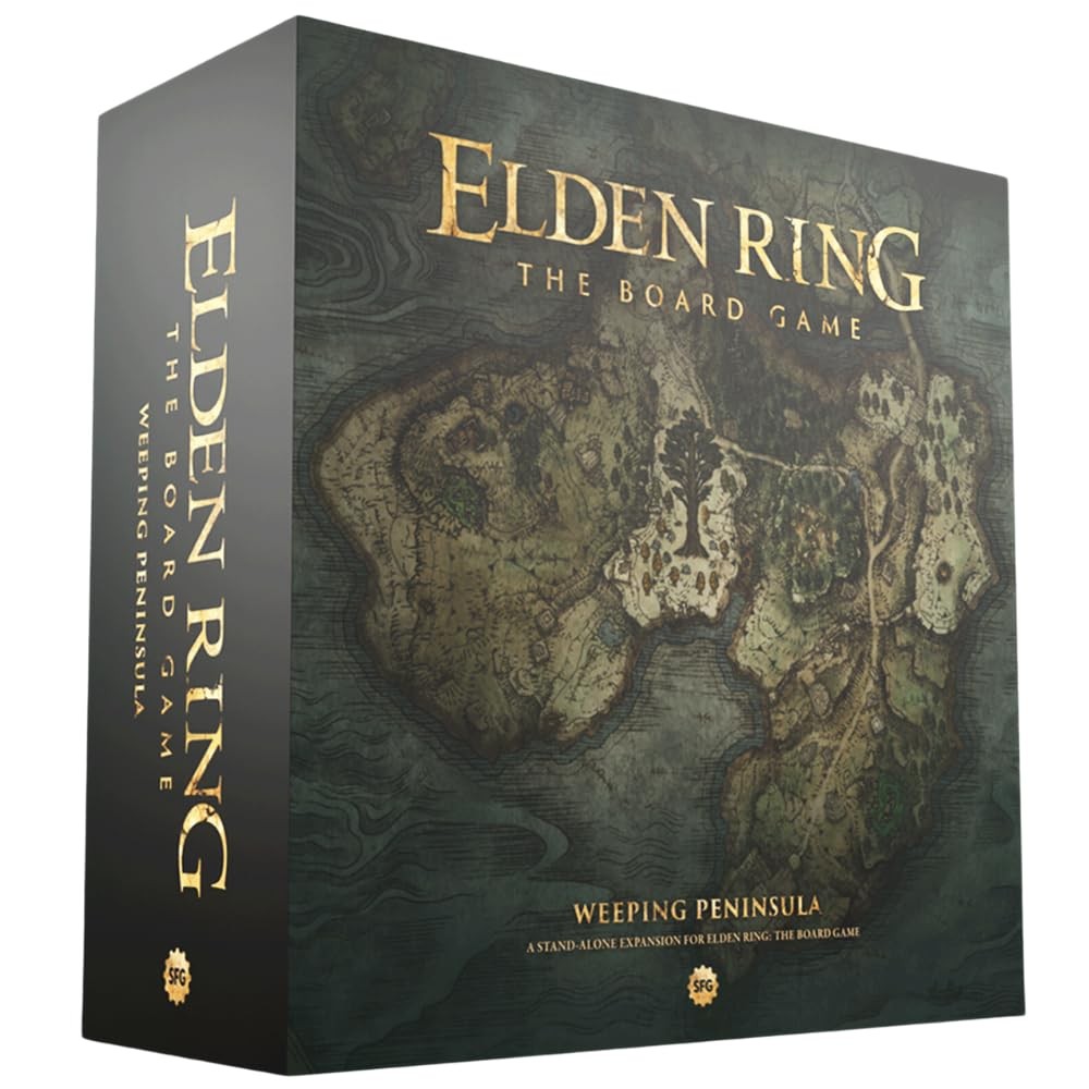 Elden Ring Weeping Peninsula Board Game Strategy Rpg With 20 Miniatures