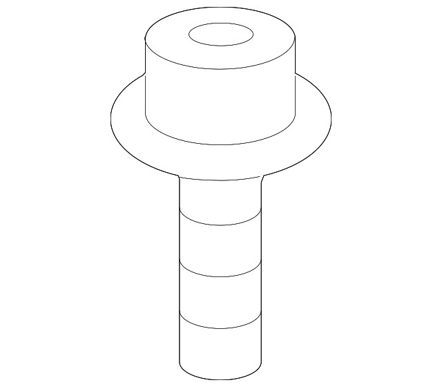 Genuine Volkswagen Ground Cable Bolt N-911-049-01