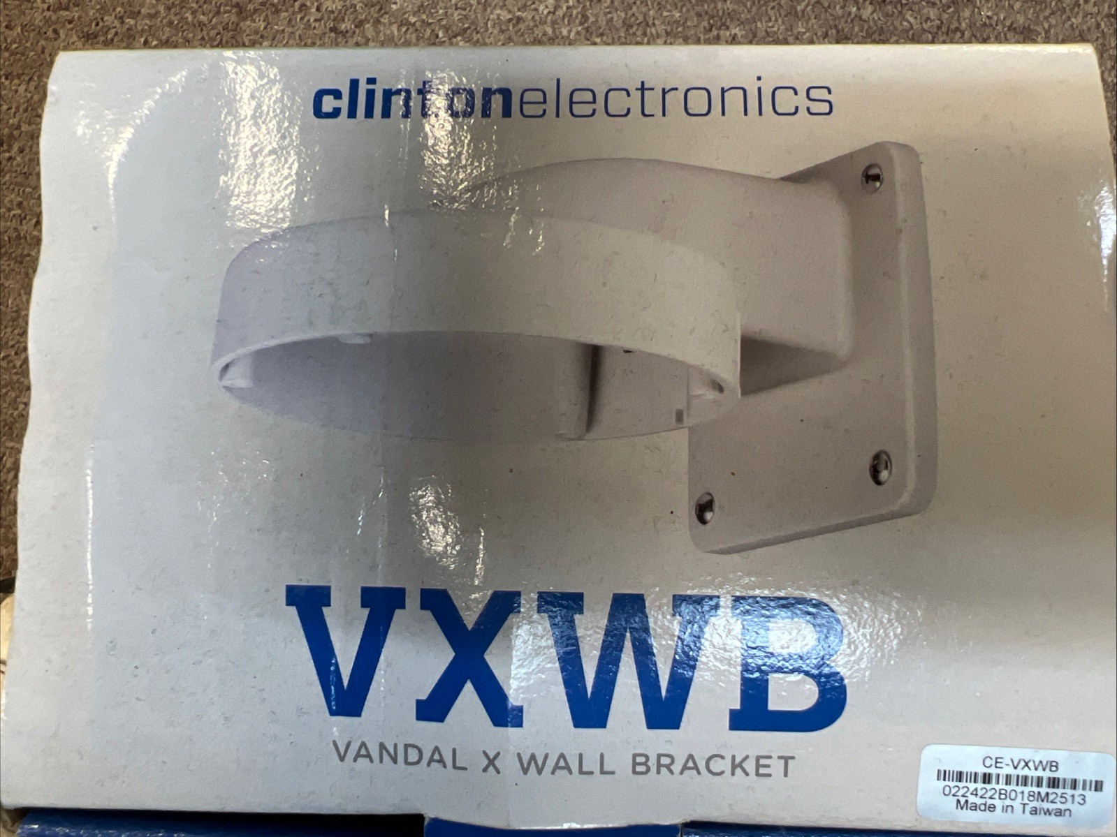 Clinton Electronics CE-VXVWB Vandal X Wall Bracket White Open Box