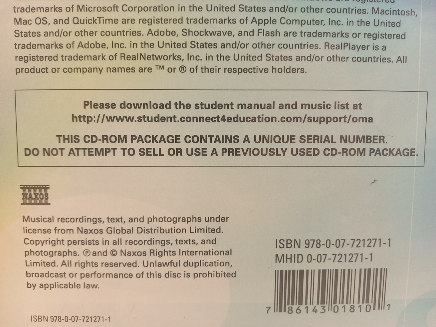 OnMusic Appeciation - 2nd Edition (PC CD Rom, 2009)