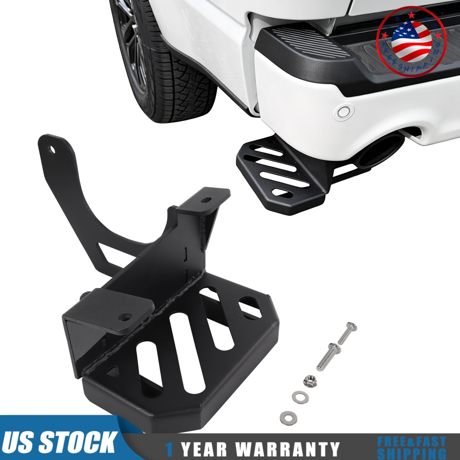 Rear Bed Step Tailgate Bed Rear Bumper Fit For 2024 2025 2026 Ford F150