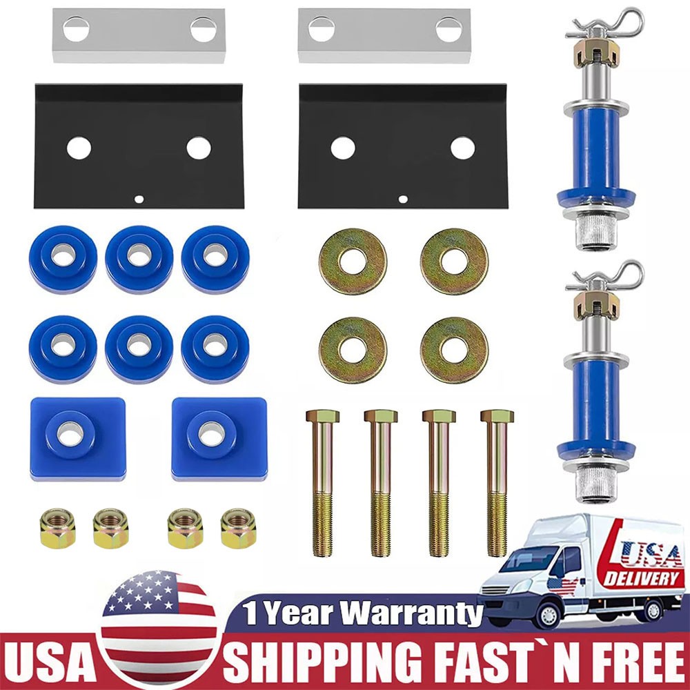 For Peterbilt 378 379 Hood Hinge Pivot Bolt & Bushing Kit 13-04154 13-04164