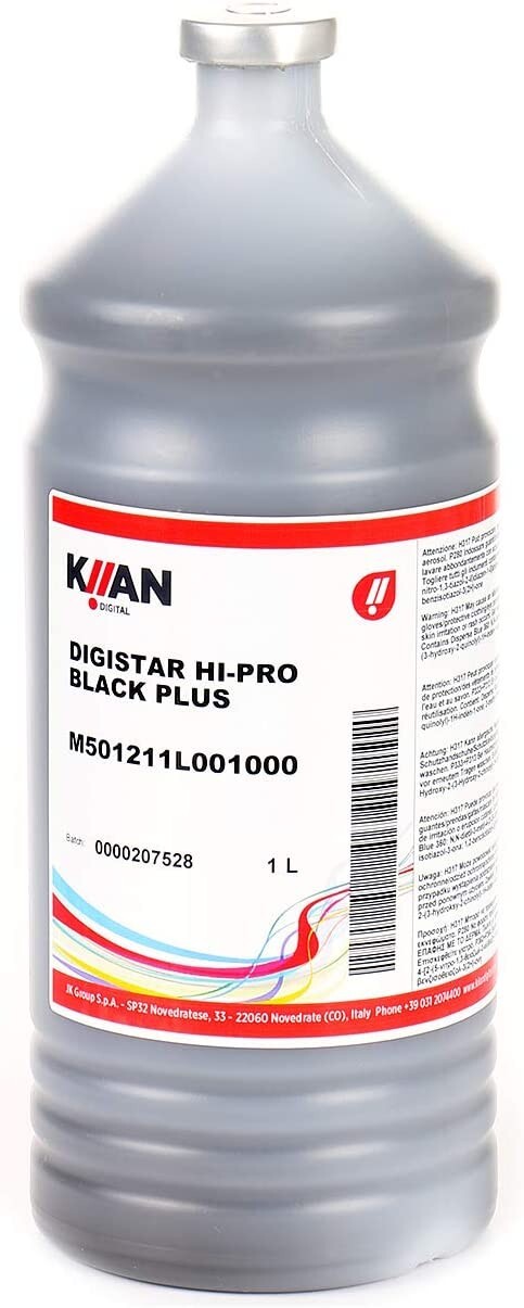 Kiian Digistar HI-PRO Sublimation Ink Refills 1 Liter - BLACK