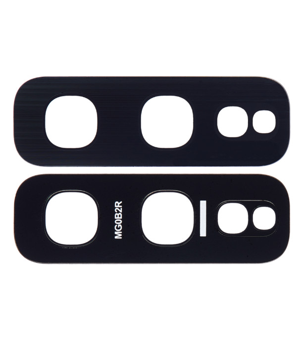 SAMSUNG GALAXY S10E G970U CAMERA LENS GLASS COVER PHONE PART + ADHESIVE  *BLACK*