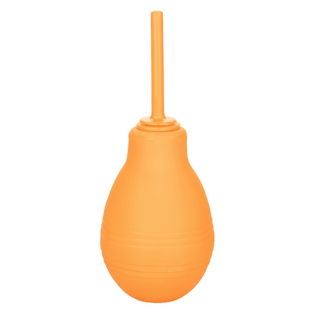 Cal Exotics Cheeky One-Way Flow Douche Orange - Hygiene Cleaning System