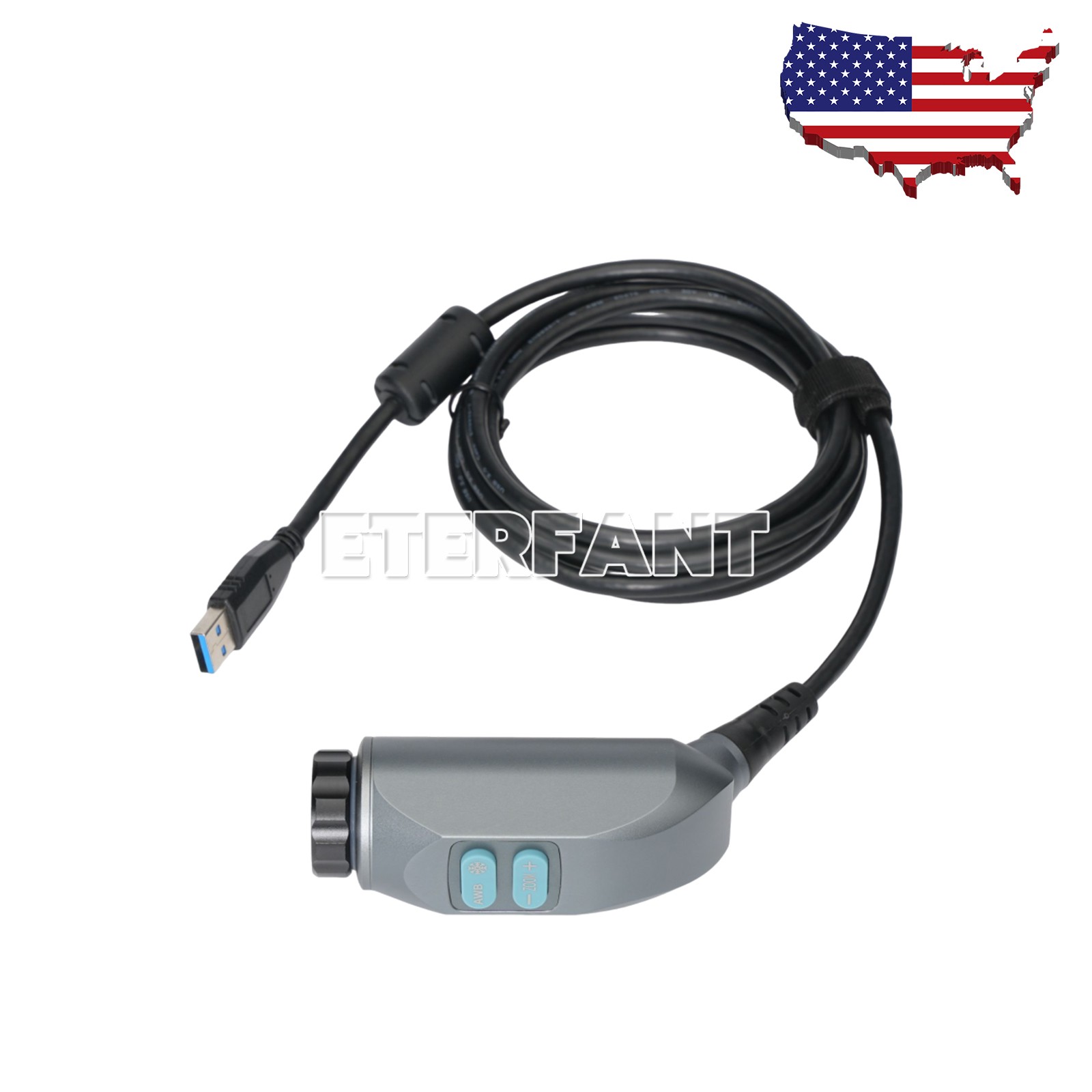 ETERFANT 1080p Full HD Endoscopy Laparoscopic Camera/ 80W LED Cold Light Source
