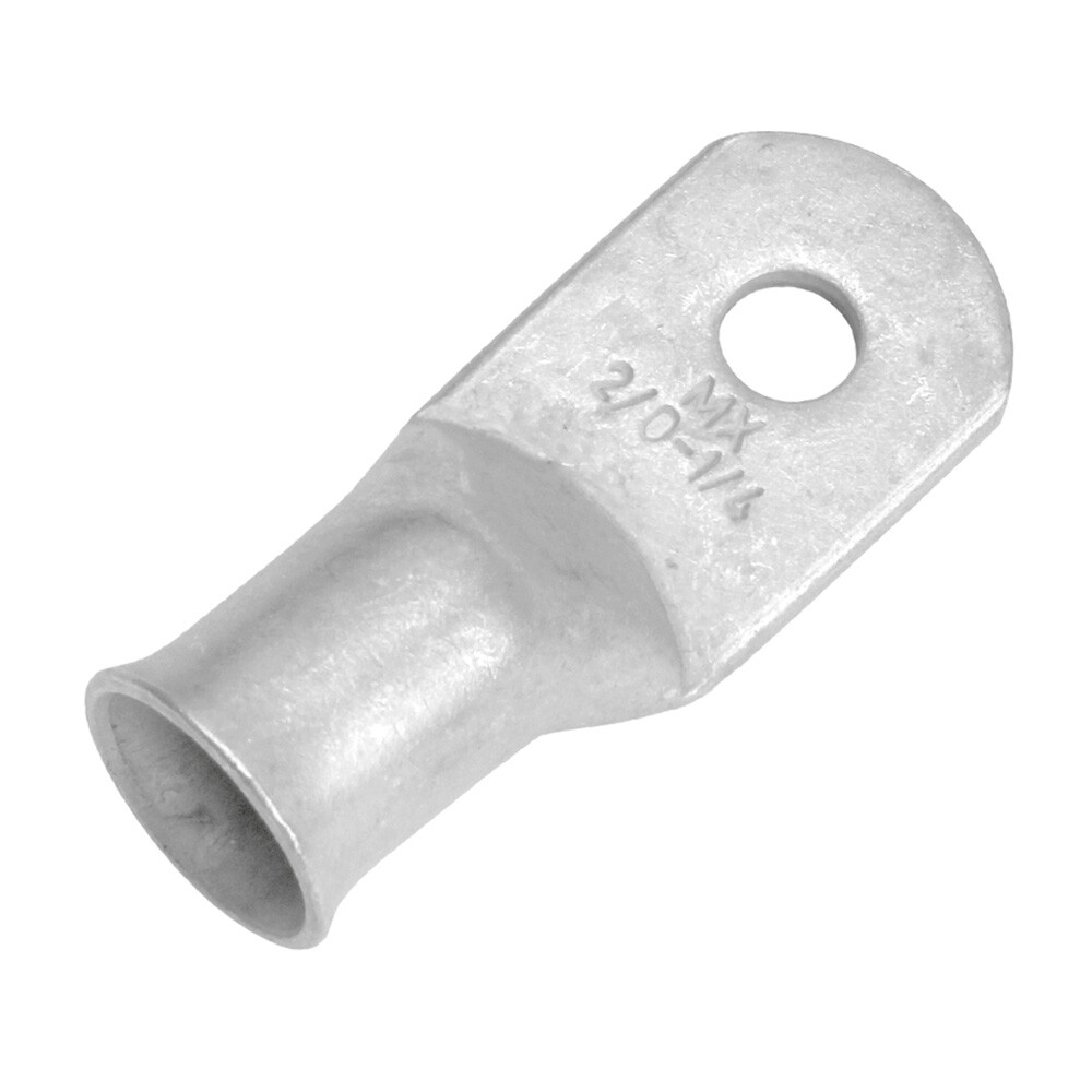 Pacer Tinned Lug 2/0 Awg - 1/4" Stud Size - 10 Pack  TAE2/0-14R-10