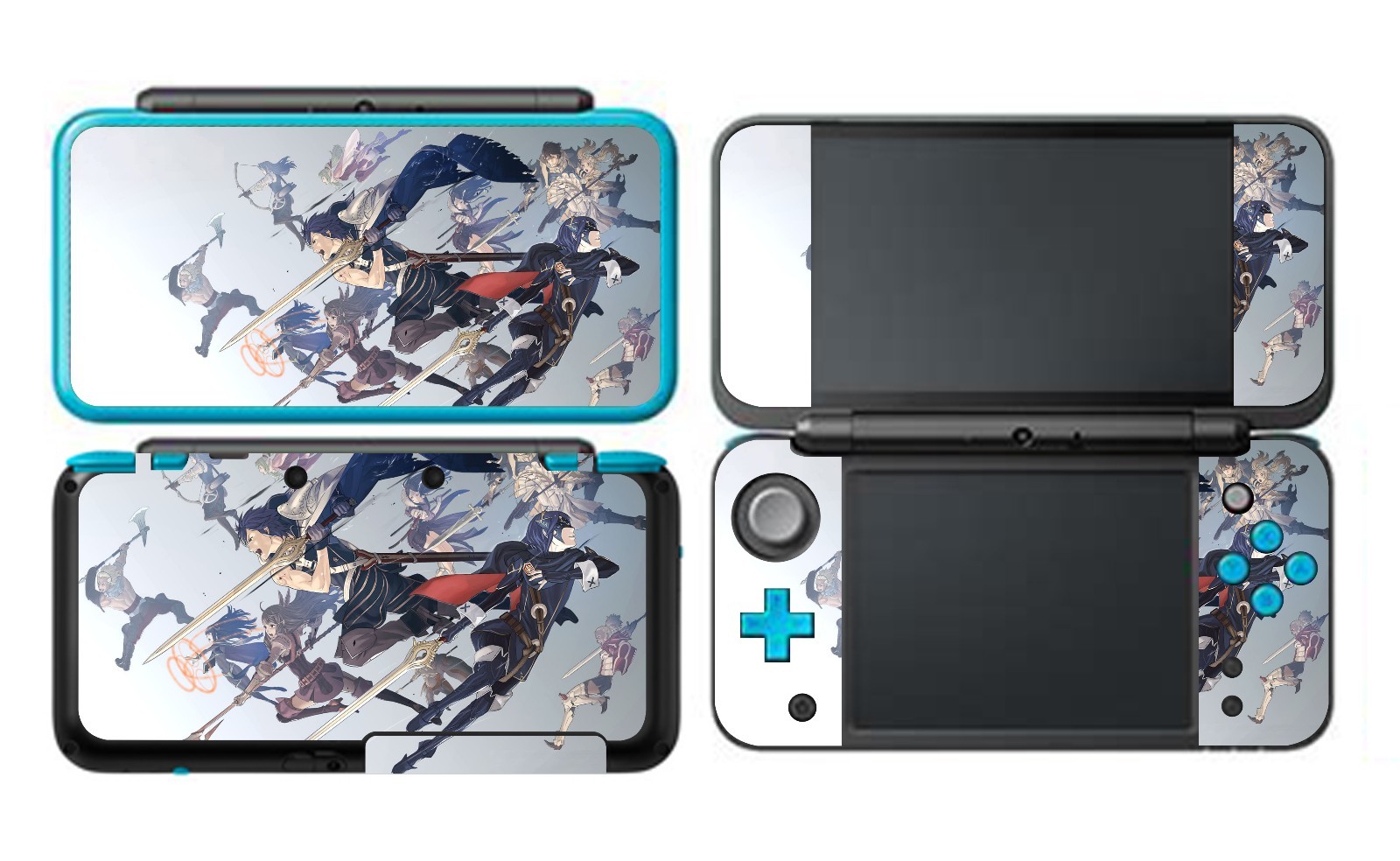 310 Vinyl Decal Skin Sticker Protector for Nintendo New 2DS XL LL