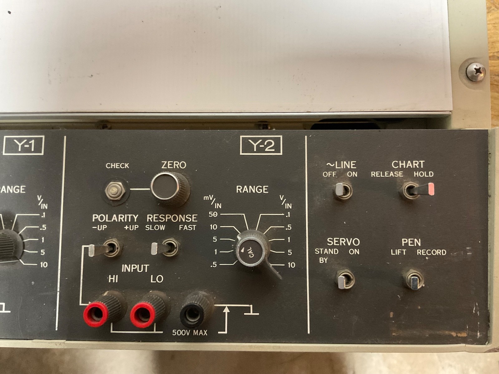 Vintage Agilent Hewlett Packard HP 7047A X-Y Recorder Plotter Printer OPTION 01