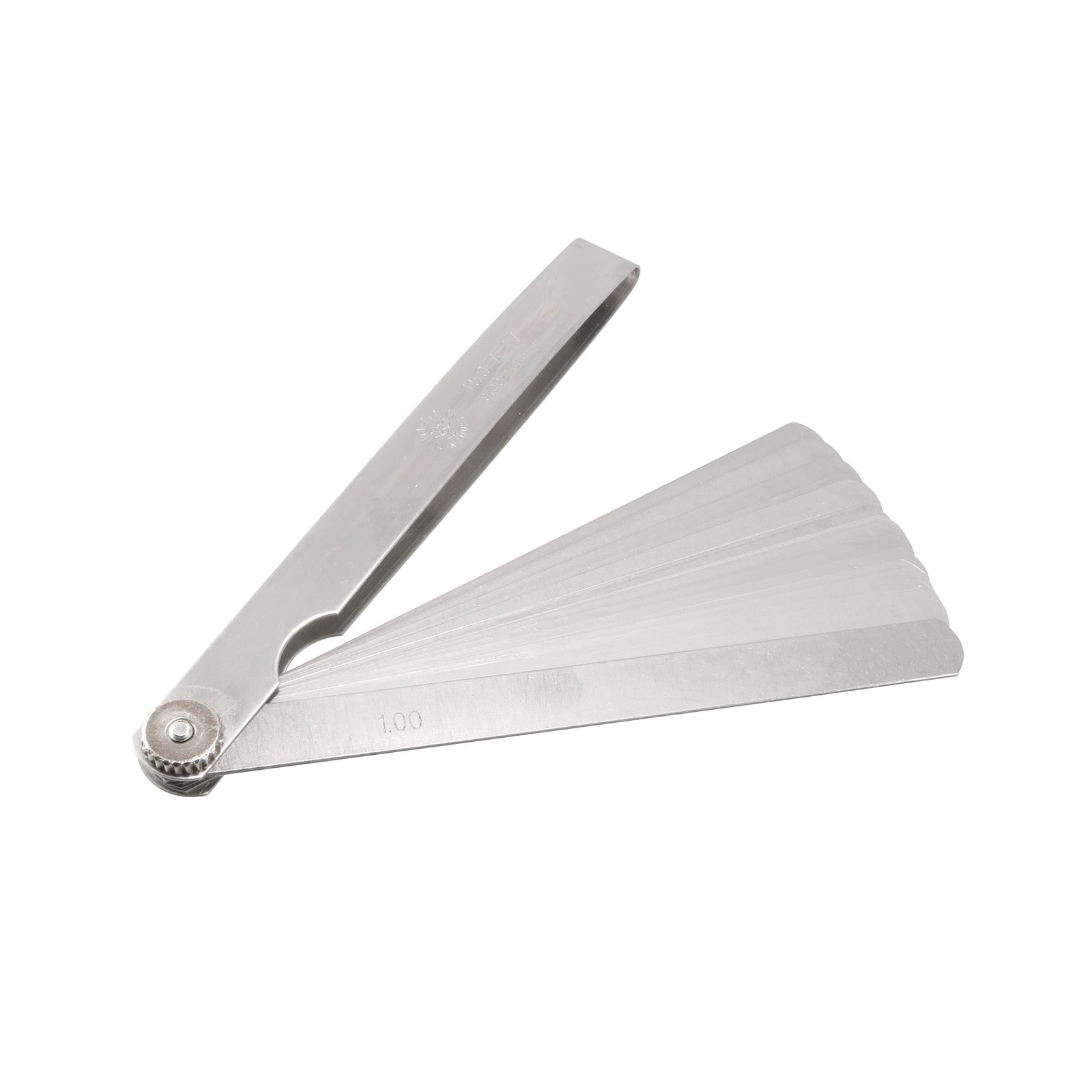 uxcell 0.02 to 1mm Thickness Gap Metric Filler Feeler Gauge 6" Long