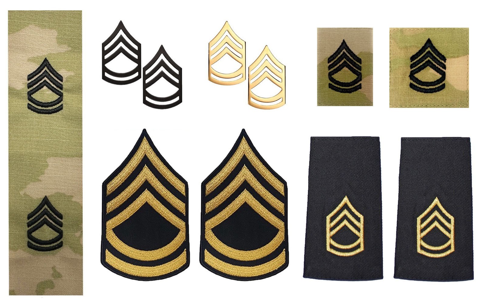 Sergeant First Class Female Rank Bundle-Veteran Owned Business