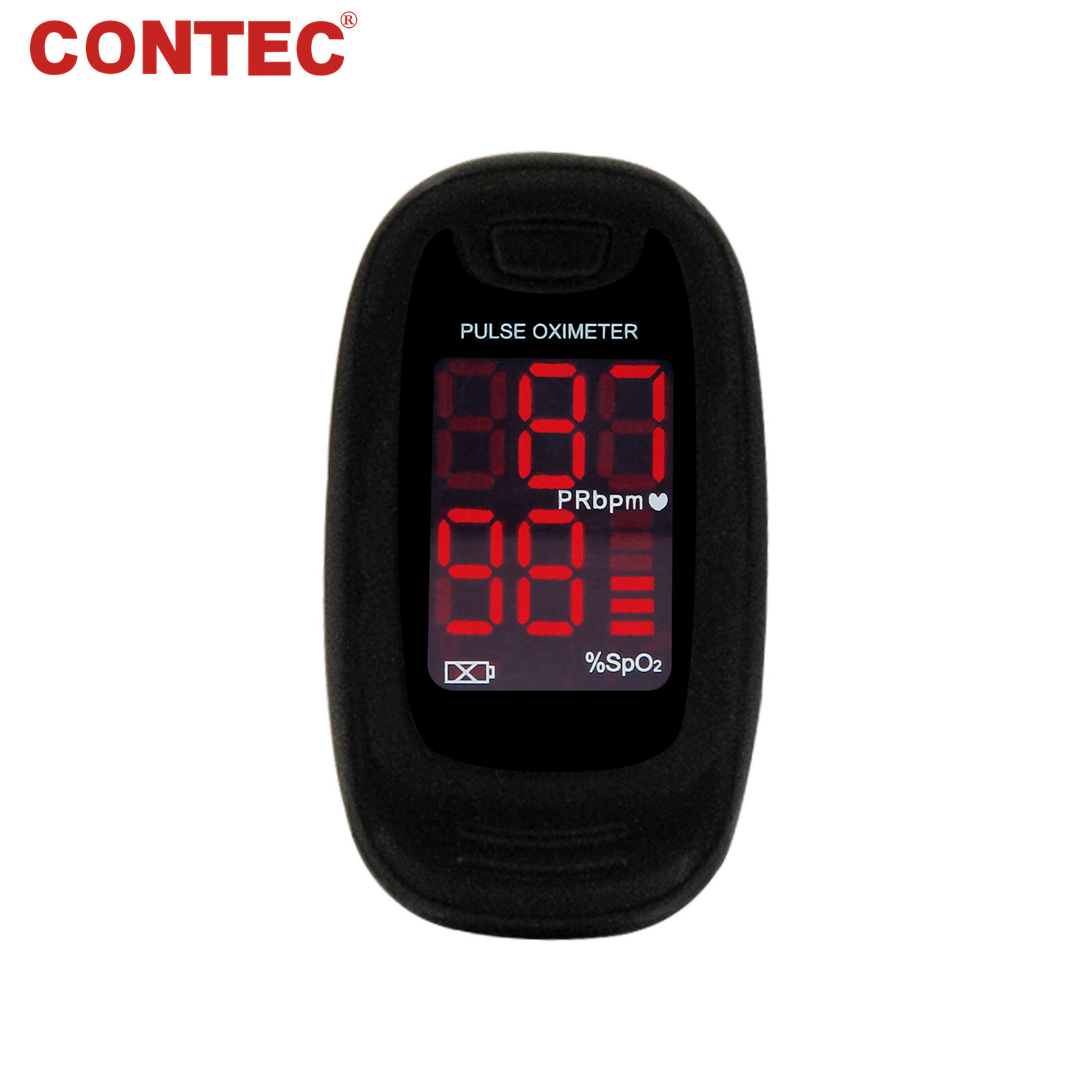 Black Finger Tip Pulse Oximeter Blood Oxygen Measuring SpO2 PR Monitor US Seller