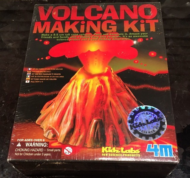 Kidz Labs Volcano Making Kit Science Nature Toys Educational Homeschool NEW