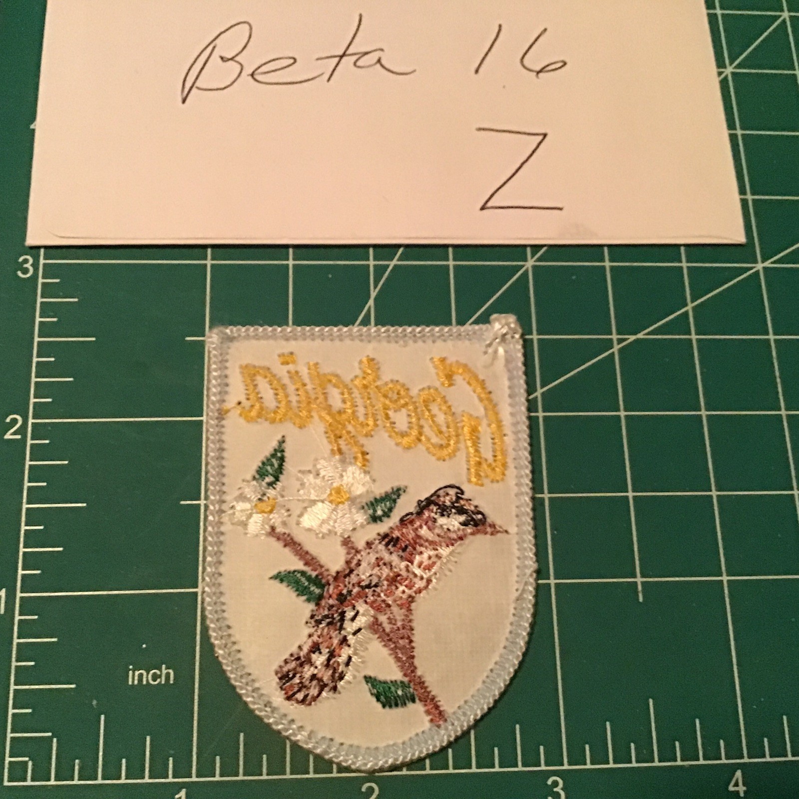 VTG Voyager GEORGIA “Brown Thrasher” Iron On Patch