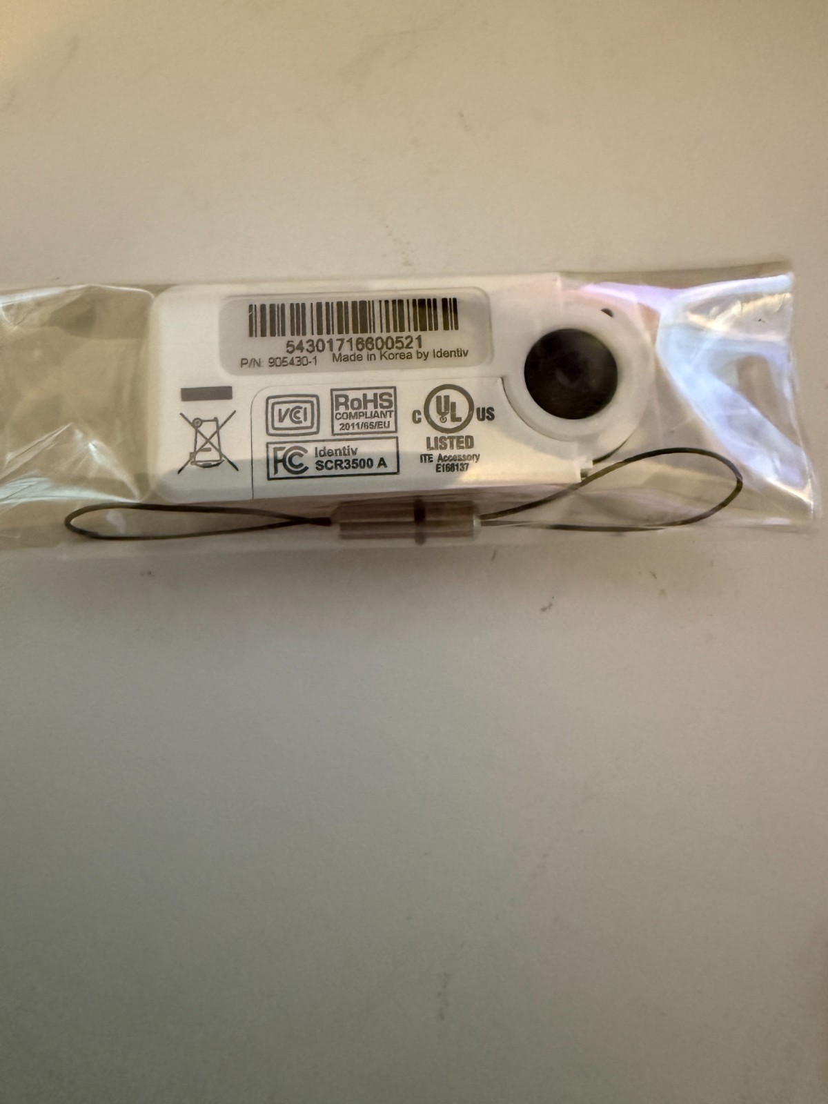 Identiv SCR3500 A USB SmartFold Type A
