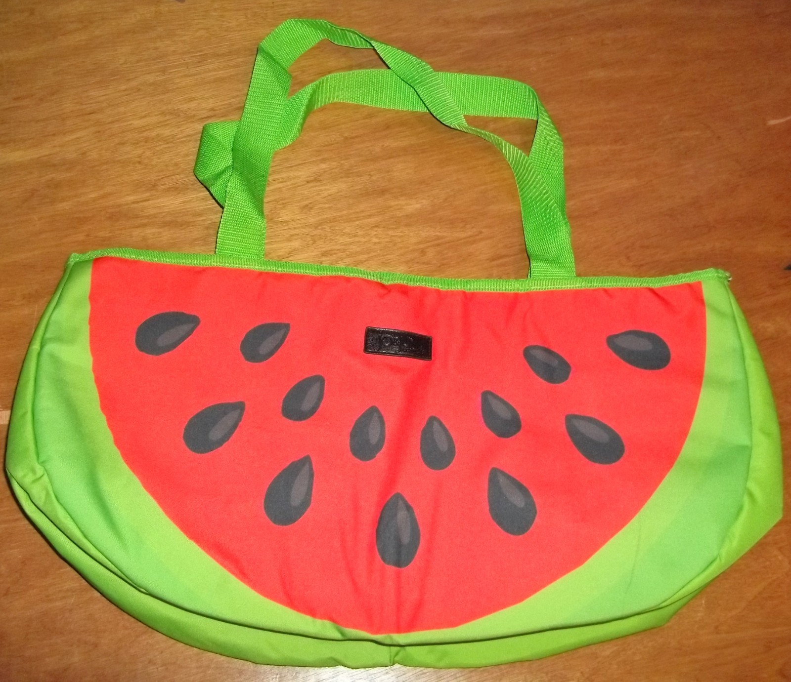 Watermelon Insulated Thermal Cooler, Lunch Tote Bag 23" w summer picnic travel