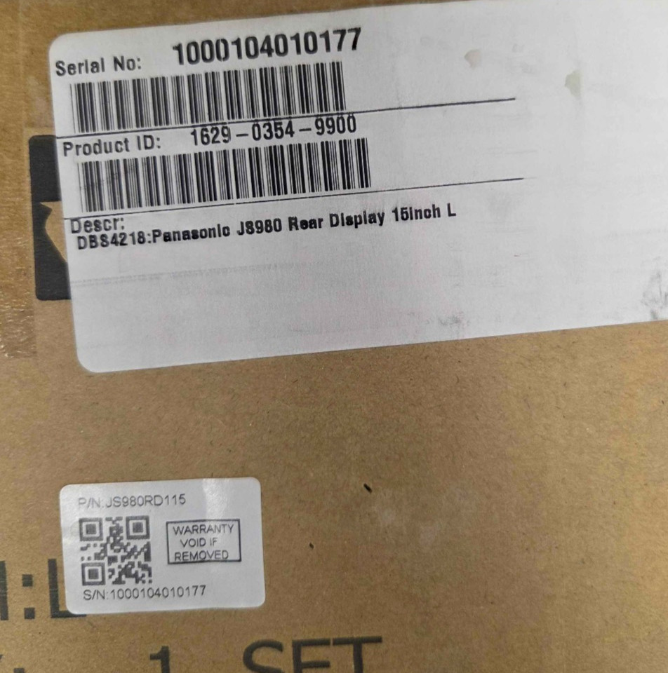 Flytech POS135N2 15" Touchscreen Rear Display for Stingray JS980 DBS4218