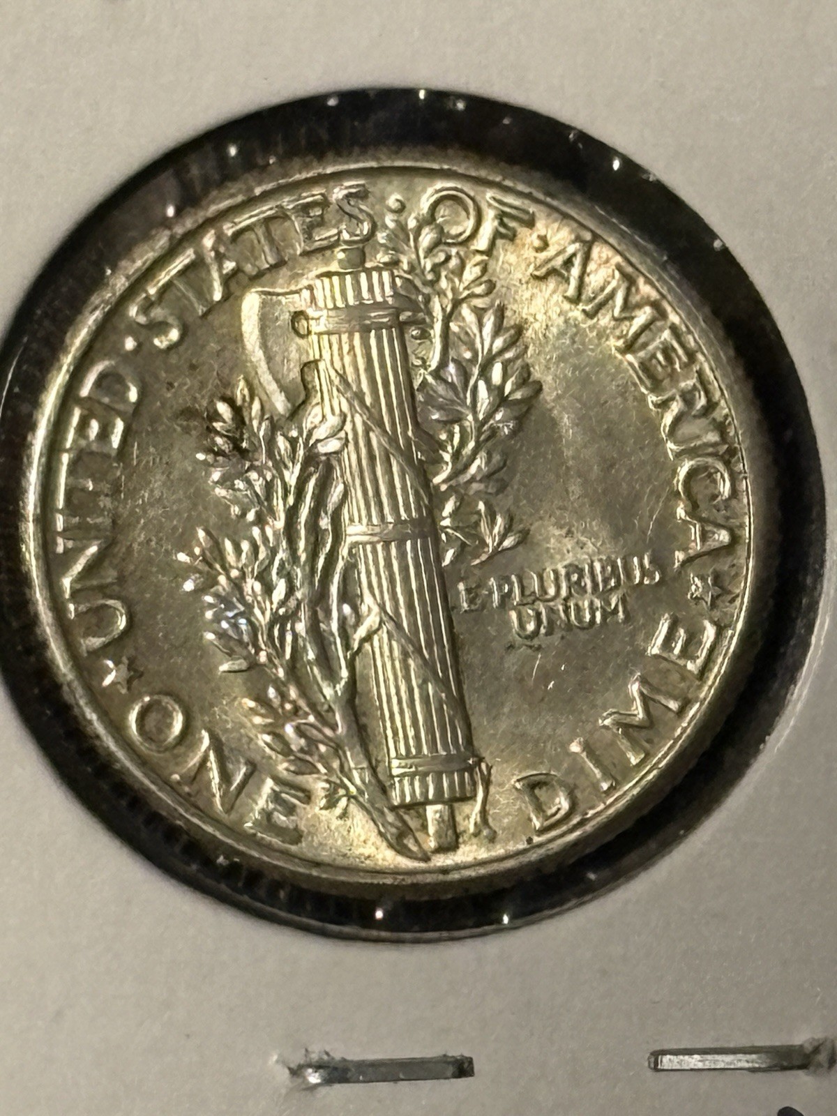 1926 Mercury Dime FULL BANDS