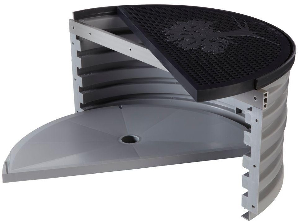 Foundation Vent Well Grated Lid Vent-Unit Charcoal Blocks Pests and Debris