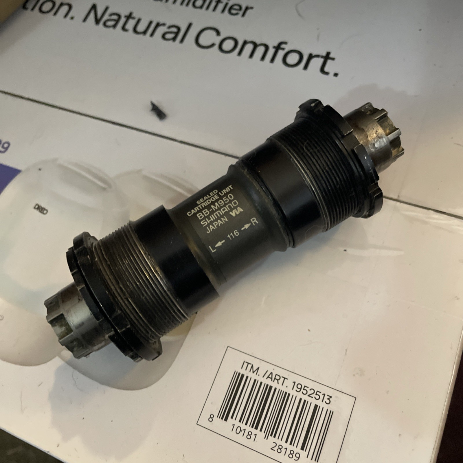 Shimano XTR BB-M950 Bottom Bracket 116mm