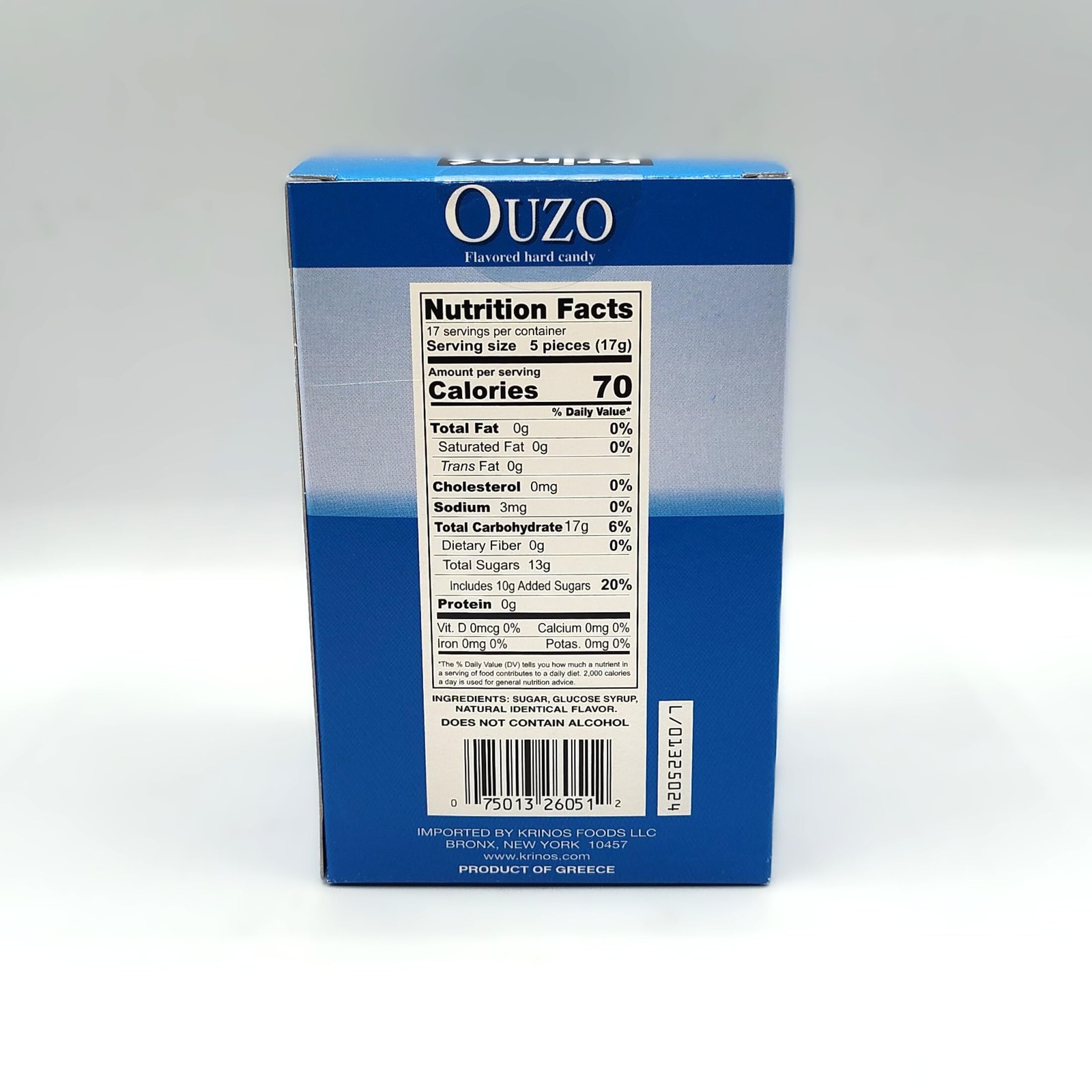 Ouzo Candy - 10.6 oz Gift Box