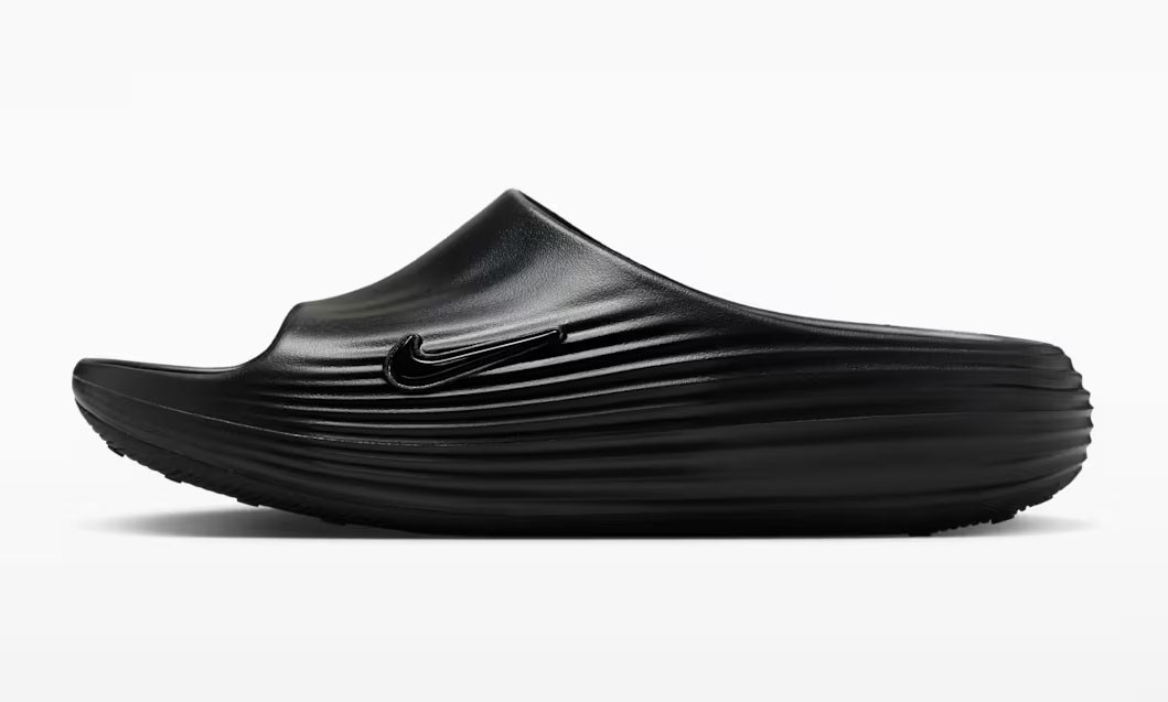 NIKE REACTX REJUVEN8 SLIDE TRIPLE BLACK/BLACK REACT X SANDAL HV4479-001 MEN SIZE