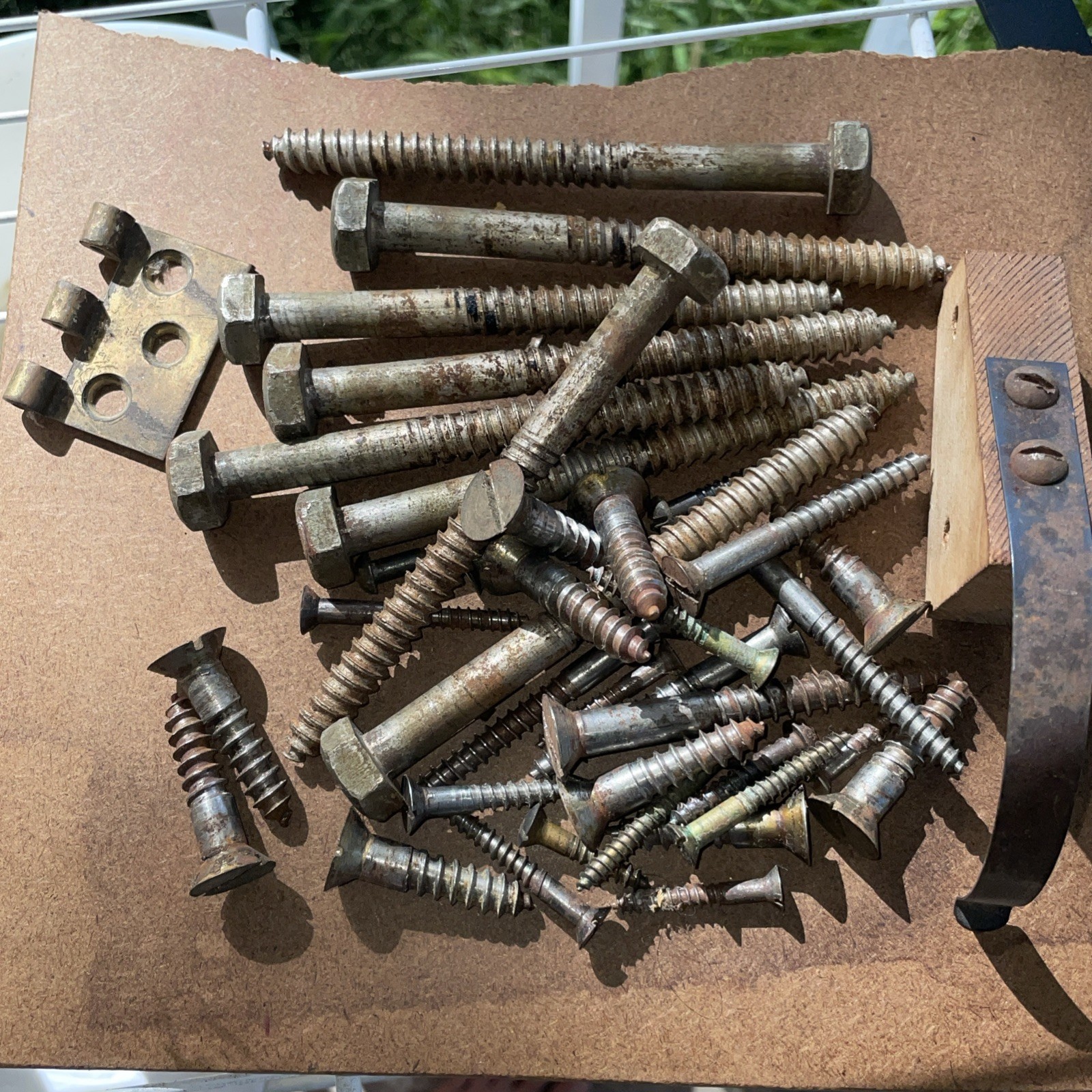 SCREW PART LOT from Wm Knabe 1900s 100yr Old Antique 1910s Grand Piano PARTS FIX