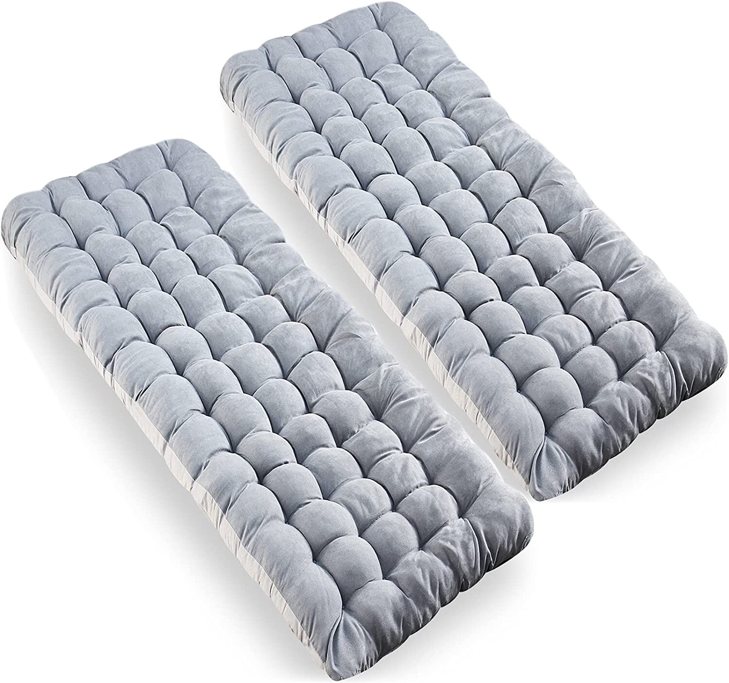 Zone Tech 2 Pack Outdoor Camping Cot Mattress Pad Lightweight Waterproof Thicker