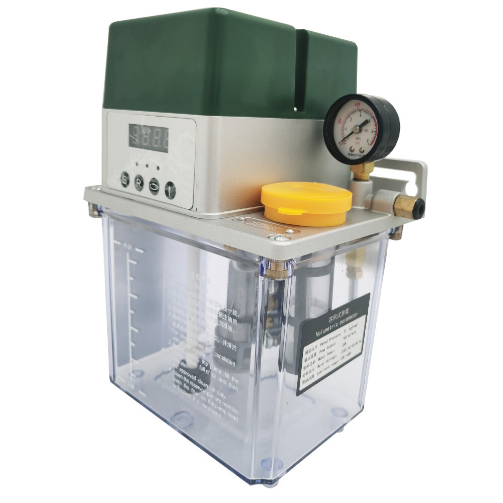 220V Automatic Electric Lubrication Pump, Automatic Gear Pump(2L Tank Capacity)