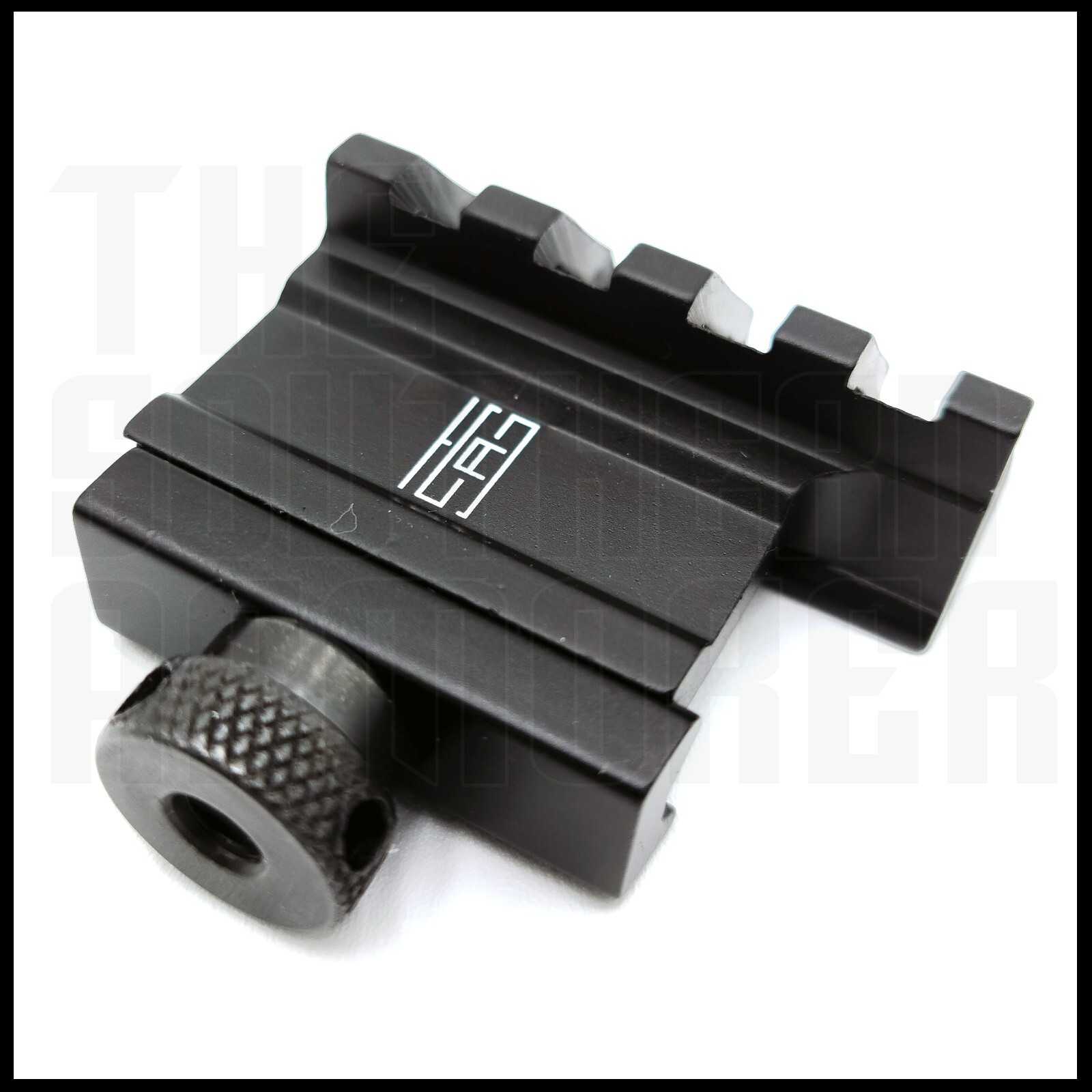 2 pcs Tactical 45 Degree Angle Offset 20mm Weaver Rail Mount Picatinny 4 Slot