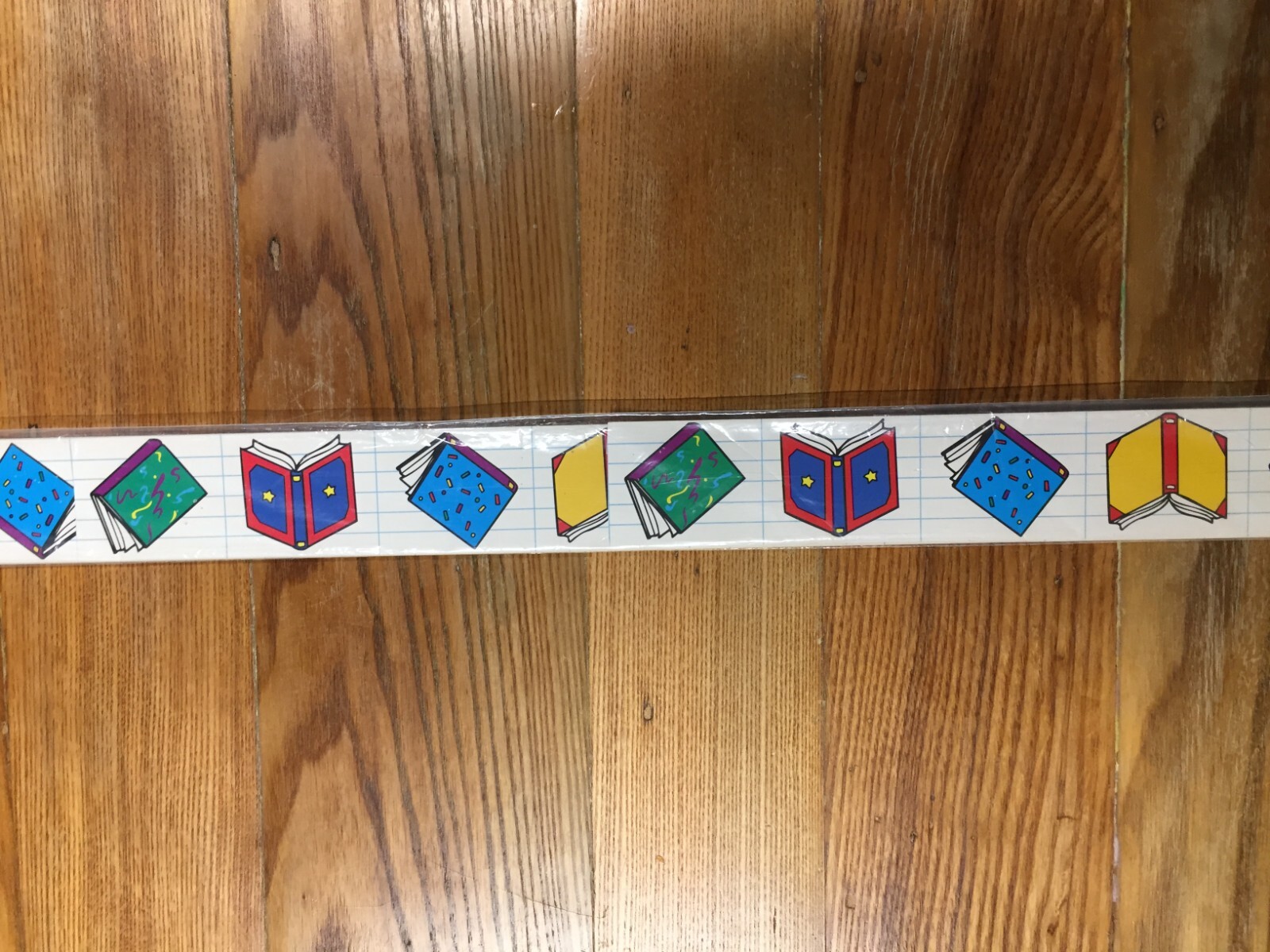 School Bulletin Board Borders Colorful Books